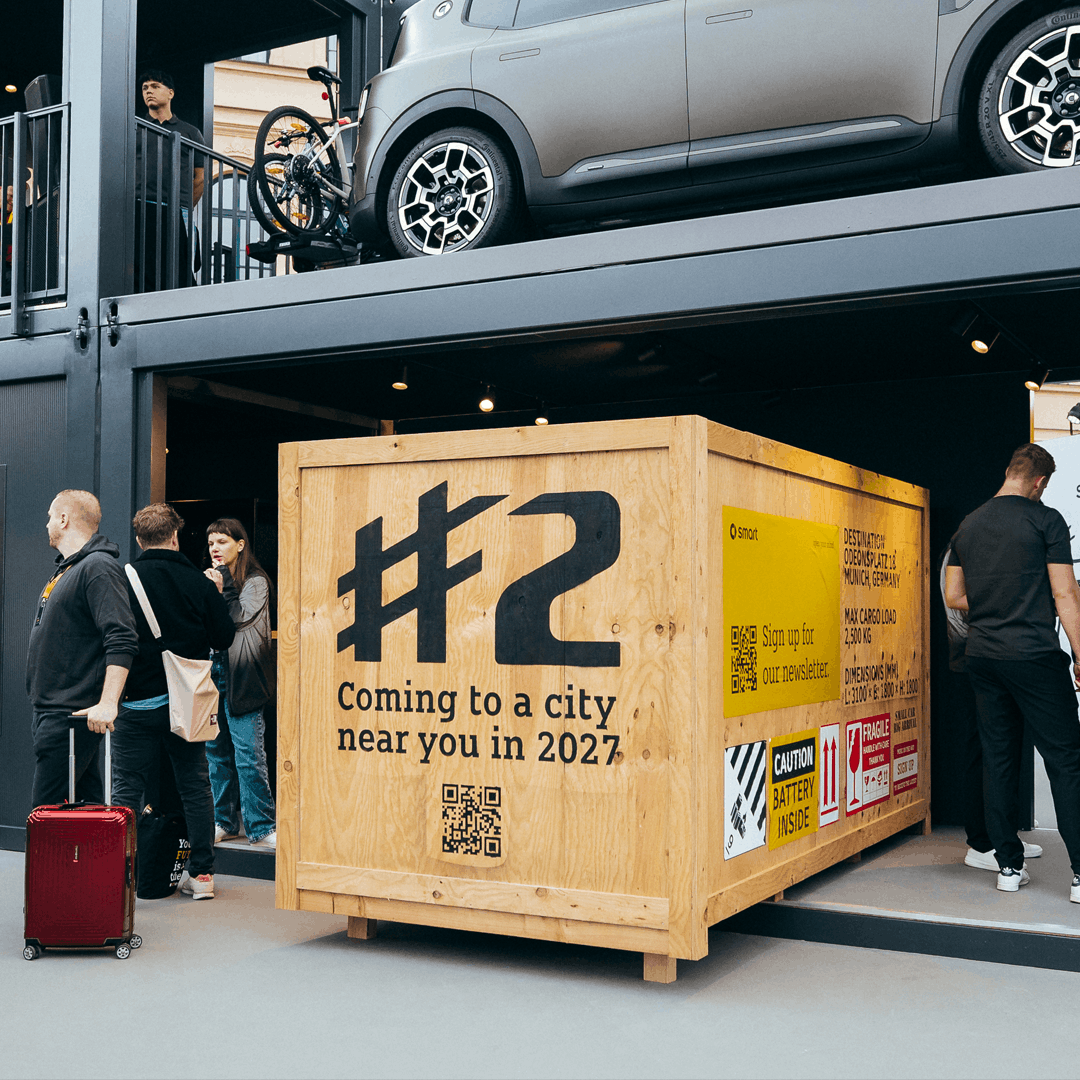 Teasing smart #2 au salon IAA Mobility